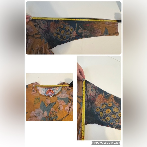 Johnny Was Traviata Lotus Swing Tunic Large EUC - Picture 10 of 12